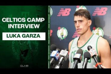 Luka Garza says Celtics were FLYING at Practice | Celtics Practice Interview