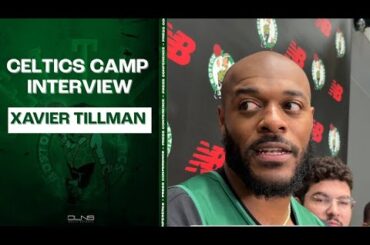 Xavier Tillman 'Lost 12 Pounds' and Knee Swelling Gone | Celtics Practice Interview