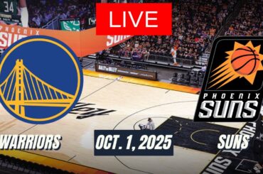 NBA LIVE! Golden State Warriors vs Phoenix Suns | October 1, 2025 | Warriors vs Suns 2K Preseason