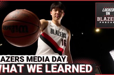 Trail Blazers Media Day: Everybody Loves Yang Hansen + Portland's New Look Offense