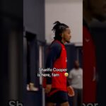 We present to you: Sharife Cooper 🤩 #trainingcamp #nba #nonchalant #ladies #shorts