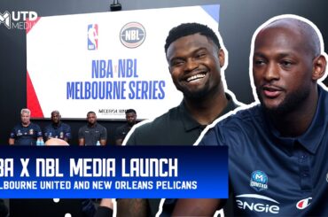 NBA x NBL Media Launch Event - Pelicans and United #nbl