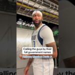 Admin is working for the feds 🤣 #nba #realname #middlename #governmentname #funny