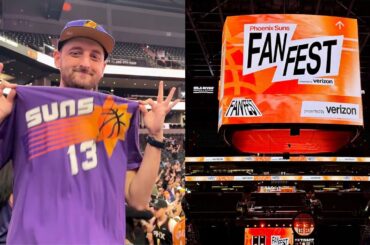 Phoenix Suns FAN FEST 2025 Vlog!