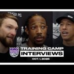 DeMar DeRozan, Domantas Sabonis & Coach Christie | Training Camp Interviews 10.1.25