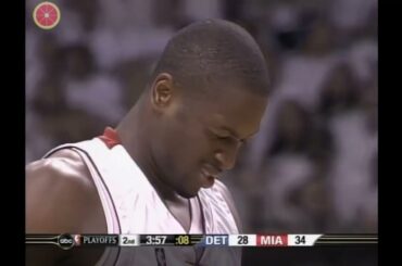 Throwback NBA Playoffs ECF 2006.5.29 Detroit Pistons at Miami Heat  G4 FHD