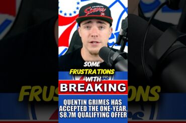 BREAKING: Quentin Grimes FINALLY Signs With The Sixers… But Now Things Get VERY Interesting!