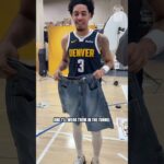 Special guest stopped by Media Day 👖 #nba #sports