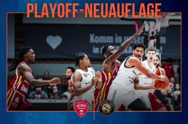 Highlights: Fitness First Würzburg Baskets - Basketball Löwen Braunschweig | easyCredit BBL | Dyn