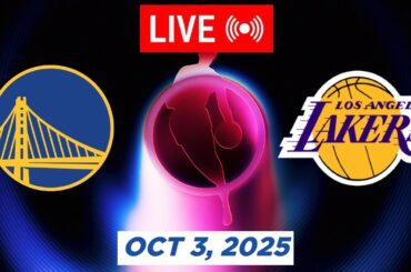 NBA LIVE! Los Angeles Lakers vs Golden State Warriors October 3, 2025 | 2025 NBA Season Live 2K