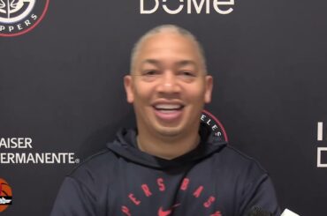 "I Can't Remember" Ty Lue On What The Clippers Starting Lineup Will Be. HoopJab NBA