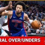 Central Division preview, over/unders, season win totals, Cavaliers, Pacers, Bucks, Pistons, Bulls