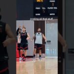 Alpi dunked on Steven during day 1 of training camp..today, Steven got his get back 😂