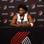 Scoot Henderson Talks About Rehab, Excitement To Return at 2025 Media Day | Portland Trail Blazers