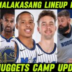 Orlando Magic lineup handa na!  Nuggets training camp update. Warriors strong lineup ayos