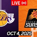 NBA LIVE | Los Angeles Lakers  vs Phoenix Suns | Full Game October 4, 2025 2K26 Lakers vs Suns