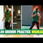 Jaylen Brown Celtics Training Camp Practice Highlights