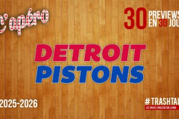 NBA Preview 2025-26 : les Detroit Pistons || #30PreviewsEn30Jours