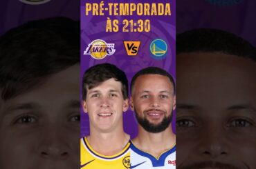Apresentação Los Angeles Lakers Vs Golden State Warriors - Pré Temporada
