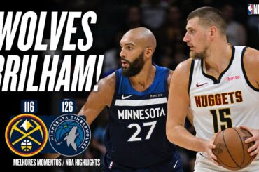 WOLVES vencem os NUGGETS em duelo ACIRRADO na pré-temporada - MELHORES MOMENTOS