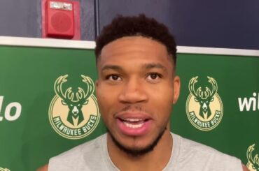 Giannis Antetokounmpo speaks on joining Bucks in training camp after recovering from COVID-19