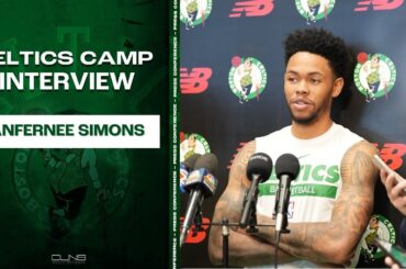 Anfernee Simons: Joe Mazzulla DOES NOT Want to be Called Coach | Practice Interview