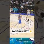 LaMelo dances then drains the three