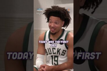 STRAIGHT TO THE GYM! 💪💪 Thanasis Antetokounmpo landed in Milwaukee and got to work I Bucks NBA