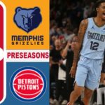 Detroit Pistons vs Memphis Grizzlies Full Game Highlights Oct 6, 2025  NBA  Preseason TODAY