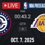 NBA LIVE! Los Angeles Lakers vs Los Angeles Clippers LIVE | NBA PRESEASON | Oct. 7, 2025 | 2K26