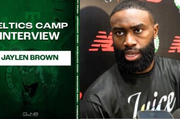 Jaylen Brown: This Has Been My HARDEST Preseason | Celtics Practice Interview