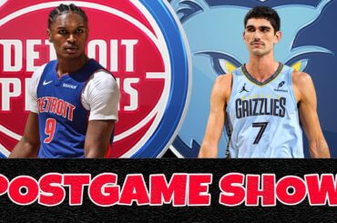 Detroit Pistons Vs Memphis Grizzlies Postgame Show