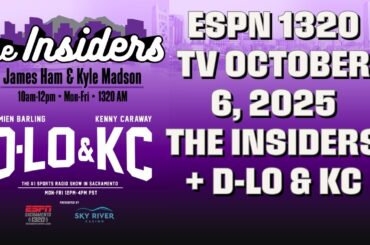 Another Bad Raiders Loss, Kings Most Impactful Player - October 6: The Insiders + D-Lo & KC