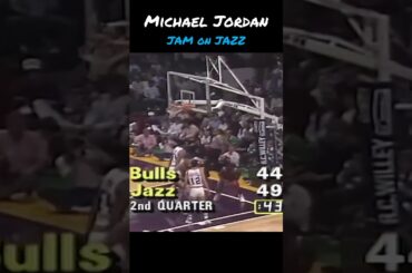 PIPPEN to JORDAN: Greatest Duo? Slam Dunk on the Utah JAZZ  #goat #nba #basketballlegend