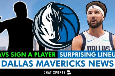 Mavericks Sign A Player After 1st Preseason Game + SURPRISING Mavs Starting Lineup?