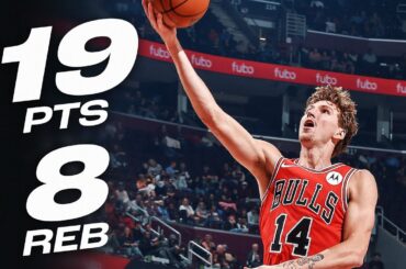 Matas Buzelis Drops Near Double-Double vs Cavs | October 7, 2025