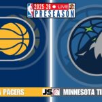 Indiana Pacers vs Minnesota Timberwolves | NBA Preseason Live Scoreboard 2025