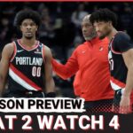 Trail Blazers Preseason Preview: What To Watch In Portland's 1st Game vs. the Golden State Warriors