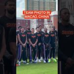 All smiles for the NBA China Games ahead! 😀📸 #shorts | Phoenix Suns
