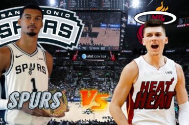 San Antonio Spurs vs Miami Heat Live Play by Play & Scoreboard