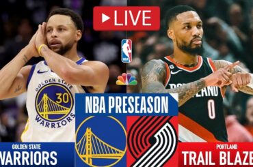 NBA LIVE! Golden State Warriors vs Portland Trail Blazers LIVE | NBA PRESEASON | Oct. 9, 2025 | 2K26