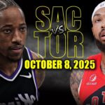 Sacramento Kings vs Toronto Raptors Full Game Highlights - October 8, 2025 | NBA Preseason