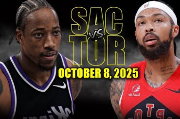 Sacramento Kings vs Toronto Raptors Full Game Highlights - October 8, 2025 | NBA Preseason