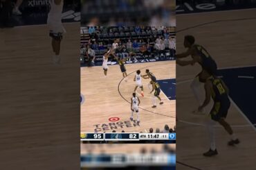Johnny Juzang 3P Barrage for the Timberwolves vs Indiana