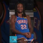 How Oklahoma is Cason Wallace? #thunderup #nba