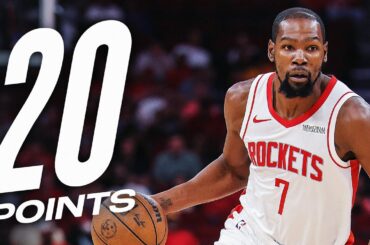 Kevin Durant Makes His Rockets Preseason Debut! | October 8, 2025