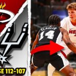 Kel’el Ware and Kasparas Jakucionis Duo Looks DOMINATE | Miami Heat vs Spurs Preseason Reaction