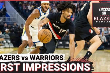 Shaedon Sharpe, Portland Trail Blazers Look Impressive Early in Preseason Opener vs. Golden State