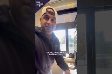 McDonald's on us! Celebrating Thanasis Antetokounmpo's return to the Milwaukee Bucks.