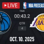 Los Angeles Lakers vs Dallas Mavericks LIVE | October 10, 2025 | NBA PRESEASON 2K26